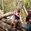 150528-Miranda Hanes and Victoria Challingsworth take a break on the Indian Pass trail.jpg